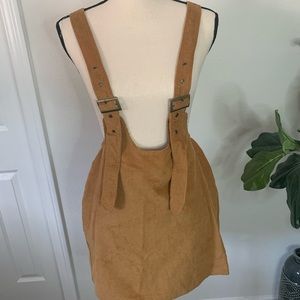 Corduroy overall Dress
